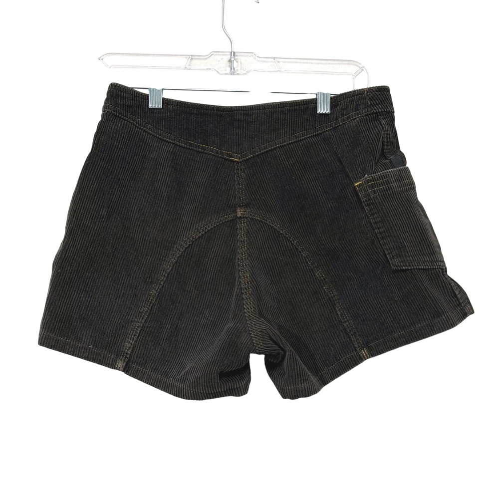 Vintage 619 Womens Corduroy Board Shorts USA Y2K Surf Skate Hot pants brown - Picture 2 of 10